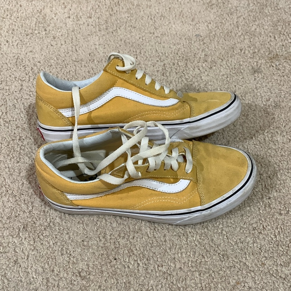 Old Skool Yellow Vans